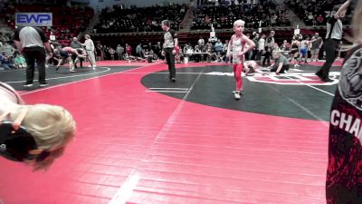 64 lbs Quarterfinal - Turk Hockett, Caney Valley Wrestling vs Lincoln Sanders, Sallisaw Takedown Club