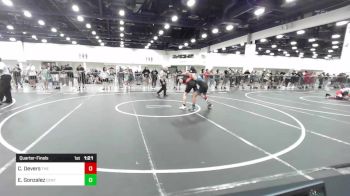 130 lbs Quarterfinal - Cash Devers, The Wrestling Asylum vs Ethan Gonzalez, Central Coast Most Wanted