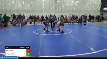 141 lbs Quarterfinal - Walter Smith, Alchemy vs Max Apsel, NOVA Wrestling Club