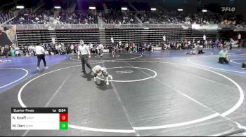 55 lbs Quarterfinal - Kanin Knaff, Shepherd WC vs McKrae Darr, Douglas Wrestling Club