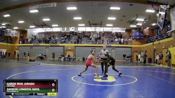 120/126 Champ. Round 1 - Samson Longoya Waya, Taylorsville vs Aaron Rios Jurado, Granger