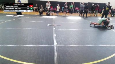 105 lbs Round 2 - Anthony Bean, Reverence Wrestling Club vs Thompson Wilcox, Grizzlies Wrestling Club