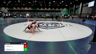 125 lbs Round Of 32 - Jackson Eylar, Eastern Oregon University vs Tucker Bowen, UNATT-Wyoming