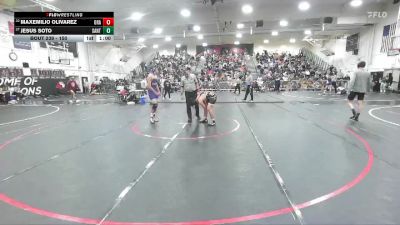 150 lbs Cons. Round 1 - Maxemilio Olivarez, Orange vs Jesus Soto, Santiago/GG