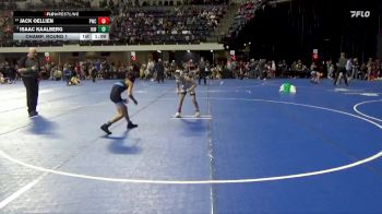 80 lbs Champ. Round 1 - Isaac Kaalberg, Immortal Athletics WC vs Jack Oellien, Pinnacle Wrestling Club