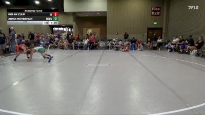 108 lbs Round 1 (8 Team) - Nolan Culp, Indiana Outlaws vs Aidan Hovespain, Williamson County WC