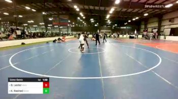 195 lbs Consolation - Booker Lester, MetroWest United vs Kody Rashed, Smittys Barn