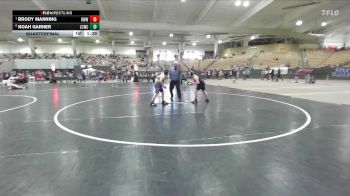 130 lbs Quarterfinal - Brody Manning, Riverdale Warrior WC vs Noah Garner, Lawrence Co Wrestling Club