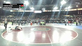 144 lbs Champ. Round 1 - Mesiah Valdez, Sunnyside vs Draken Miller, Meridian