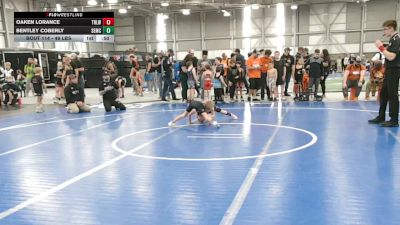 49 lbs Cons. Sub-semis - Oaken Lorance, Team Real Life Wrestling vs Bentley Coberly, Salem Elite Mat Club