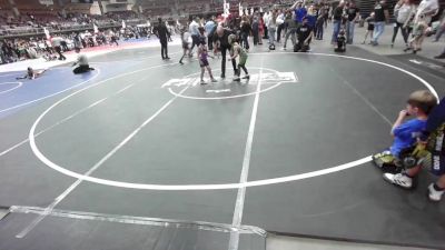 52 lbs Quarterfinal - Ezekiel Gutierrez, Duran Elite vs Bryer Davis, Dove Creek