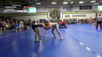 215 lbs Quarterfinal - Kyler Sallis, Don Bosco vs Connor Stolpe, Dallas Center-Grimes