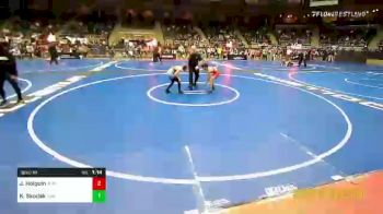 80 lbs Semifinal - Julian (Gullien) Holguin, AWA vs Kaiden Skodak, Simmons Academy Of Wrestling
