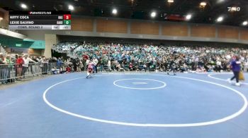 125 lbs Cons. Round 2 - Kitty Coca, Roseville vs Lexie Salvino, Lowry