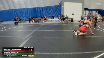 165 lbs Semifinal - Mitchell McMurray, Bellevue Elite vs Gabriel McNally, LEWC/Oregon Clay