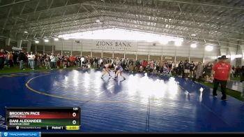 125 lbs Semifinal - Brooklyn Pace, Copper Hills vs Dani Alexander, Mountain Crest