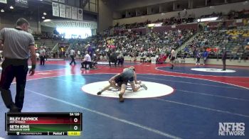 5A 120 lbs Cons. Round 1 - Seth King, Mountain Home vs Riley Raymick, Hot Springs