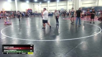 165 lbs Round 4 (6 Team) - Scott Cook, Florida Young Gunslingers vs Isaiah Roberts, S.E.O. Wrestling Club- Team Red