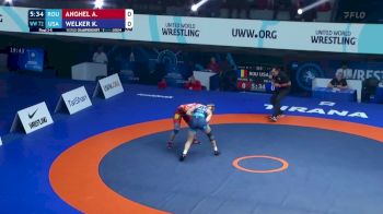 72 kg Final 3-5 - Alexandra Nicoleta Anghel, Romania vs Kylie Renee Welker, United States