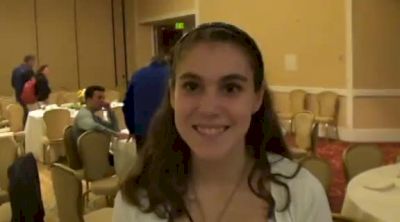 Alana Hadley (North Carolina) before the 2011 Foot Locker CC Championships