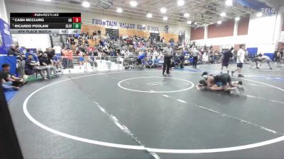 113 lbs 5th Place Match - Ricardo Poolaw, Cleveland vs Cash McClurg, Granite Hills