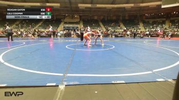 127 lbs Semifinal - Reagan Eaton, Nebraska Wrestling Academy vs Lilli Cooper, Big Game Wrestling Club