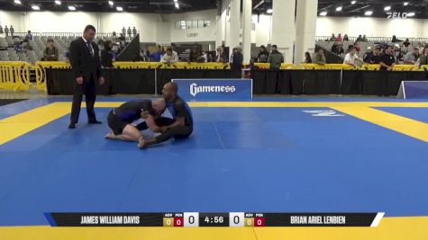 Brian Ariel Lenbien vs James William Davis 2025 World IBJJF Jiu-Jitsu No-Gi Championship