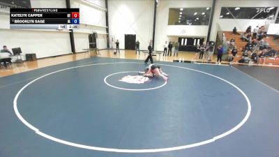 160 lbs Round 2 - Brooklyn Sage, Albion vs Katelyn Capper, Indiana Tech