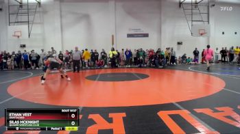 130 lbs Cons. Round 1 - Silas McKnight, Quaker Wrestling Club vs Ethan Vest, Unattached