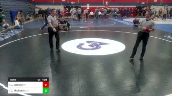 152 lbs Semifinal - Greg Shaulis, Mt. Pleasant vs Damon Michaels, Elizabeth Forward