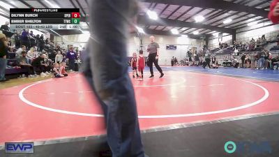 45 lbs Round Of 16 - Kasen Jones, Kingfisher YellowJackets vs Drew Epperson, Morrison Takedown Club