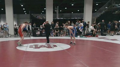 55 kg Cons. Rd Of 64 - Chase Phillips, B2 Wrestling Corp vs Sidney Hunt, Ohio Crazy Goats Wrestling