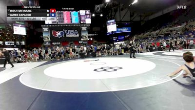 175 lbs Champ. Rd Of 32 - Braxten Roche, MI vs James Capasso, NY