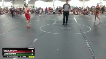 110 lbs Round 1 (6 Team) - Talon Weaver, Firebird Elite vs Jordan Kadir, Quaker Nation Black