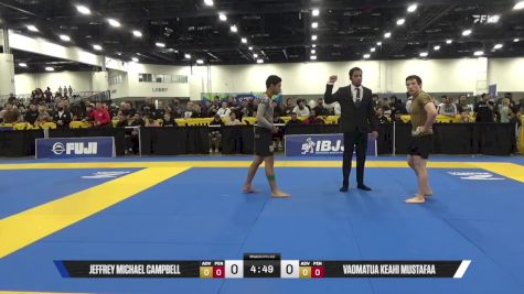 Vaomatua Keahi Mustafaa vs Jeffrey Michael Campbell 2025 World IBJJF Jiu-Jitsu No-Gi Championship