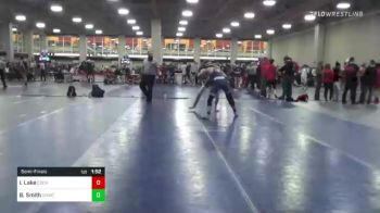 144 lbs Semifinal - Isaac Lake, Corner Canyon vs Brenden Smith, Snow Canyon