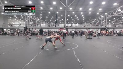 115 lbs Round 1 (10 Team) - Joseph Dentato, The Outsiders vs Warren Alderman, Ohio Gold