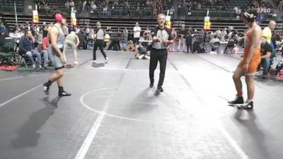 175 lbs Consi Of 8 #2 - Robert Garcia, Dumont Rec. Wrestling vs Jaxon Coleman, Manalapan