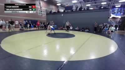 98 lbs Round 2 - Cyler Beeson, Middleton Wrestling Club vs Malachi Burnham, Sublime Wrestling Academy