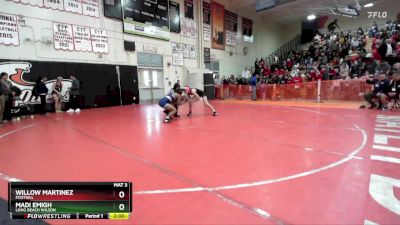 120 lbs Champ. Round 2 - Jaedis Brady, Esperanza vs Siena Antonio-Hopkins, Camarillo