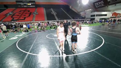 126 lbs Cons. Sub-semis - Chris Torres, Utah vs Hayden Melendrez, Oregon