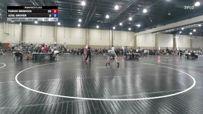120 lbs Consi Of 16 #2 - Fabian Mendoza, Stings vs Axel Gruver, Lake Gibson