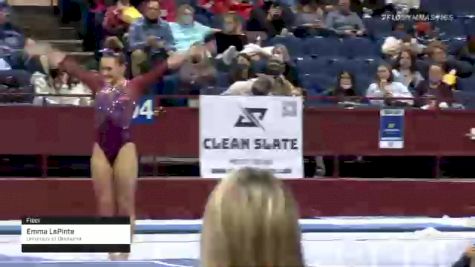 Emma LaPinta - Floor, University of Oklahoma - 2021 Metroplex Challenge