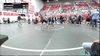 126 lbs Rr Rnd 1 - Eric Rooster, Henryetta Knights Wrestling Club vs Ty Whitlock, Harrah Little League Wrestling