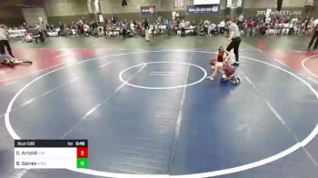78 lbs Rr Rnd 3 - Brett Larson, Midwest Destroyers vs Luke Jennings, Chaparral WC