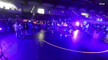 132 lbs Cons. Round 2 - Kruz Allred, Sanderson Wrestling Academy vs Carlos Merino, Stallions Wrestling Club