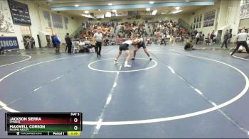 165 lbs Cons. Round 2 - Maxwell Corson, Paloma Valley vs Jackson Sierra, Cypress