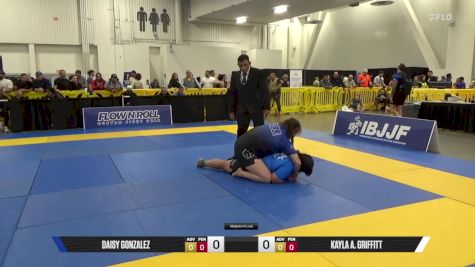 Kayla A. Griffitt vs Daisy Gonzalez 2025 World IBJJF Jiu-Jitsu No-Gi Championship