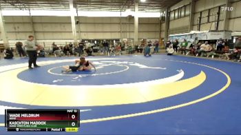 70 lbs Cons. Semi - Kaschton Maddox, Hawk Wrestling Club vs Wade Meldrum, Boise