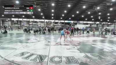 118 lbs Round 3 - Brinley Wai Fandrich, Darkhorse Wrestling Club vs Gabrielle Nelson, Black Hills Wrestling Academy